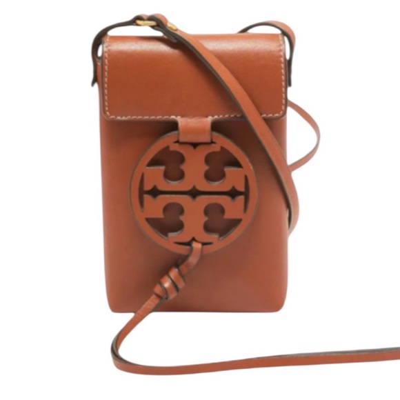 NWOT Authentic Tory Burch Brown Leather Miller Phone Crossbody Bag
WITH DUSTBAG - Picture 1 of 7